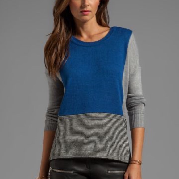 Beautiful color blocked sweater - Picture 9 of 9